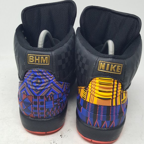 Jordan 2 II Retro Black History Month BHM BQ7618-007 1 3 4 5 6 7 11 13 14 8 9 10 - Picture 6 of 16